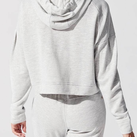 ALALA SILVERY TERRY 7/8 PANT JOGGER sz M - Picture 4 of 8